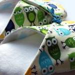 Womens Slippers, Owls, in s..