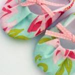 Baby girl shoes - booties, ..